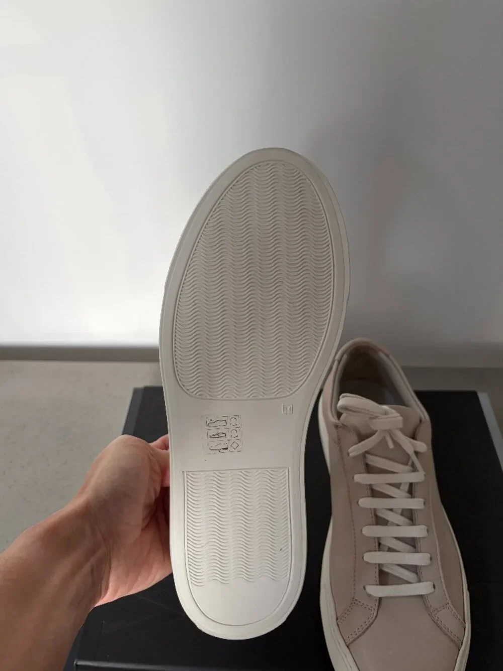 Authentic Common Projects Achilles Low — Tofu, Size EU 37 (US ~6.5–7) NWOT